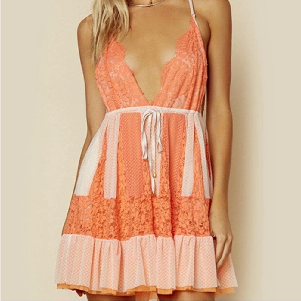 We Are HAH Take U Farrer MINI Dress M/L